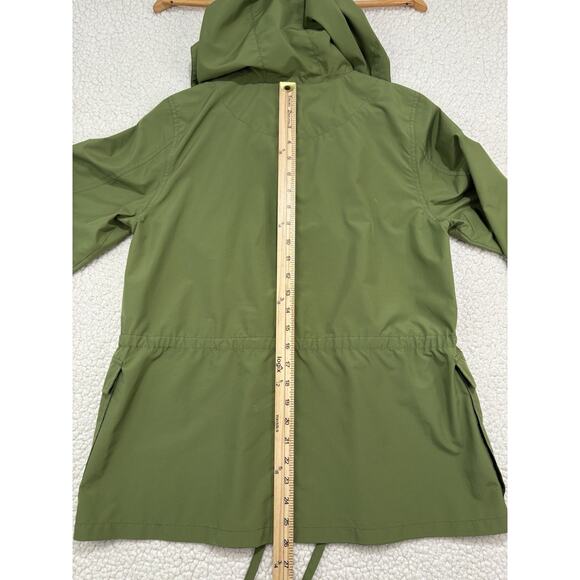 EILEEN FISHER Womens PM Hooded Full Zip Jacket Recycled Polyester Cinch Waist - Picture 13 of 13